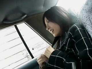 Horny Japanese chick in